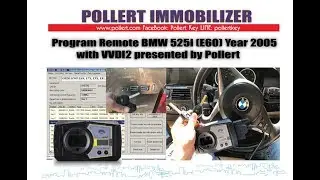 Program Remote BMW 525i (E60) year 2005 with VVDI2, Presented by Pollert