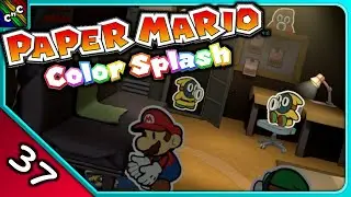 SECRET SHY GUY HIDEOUT! | Paper Mario Color Splash LETS PLAY Episode 37 | Couch Plays