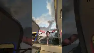 Look out for the dragon in Terminal C at Orlando International Airport!🤯 #shortvideo #shorts #viral