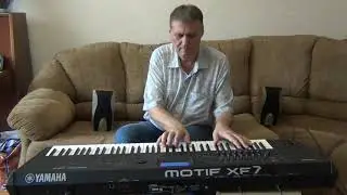 Yamaha Motif XF7 у меня дома 22.09.2016г