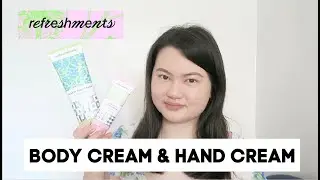 Refreshments Body Cream & Hand Cream Citrus Spritz Review | Tracey Studio