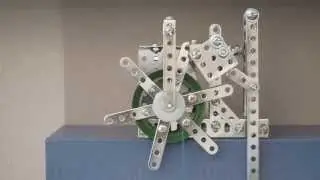 Erector Set Clock Escapement &mdash; Galileo's