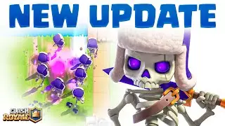 New EVOLUTION SKELETONS are 100% BUSTED! - Clash Royale Evolution Barbarians Gameplay & Stats