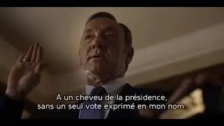 Francis Underwood becomes Vice President - Underwood's oath - VOSTFR