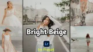 Bright Beige Lightroom Mobile Preset | Im Preset | Beige Filter | Boho Preset | Cozy Filter |