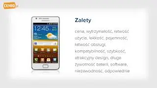 SAMSUNG GT-i9100 Galaxy S II (S2) 16GB biały  - Ceneo.pl