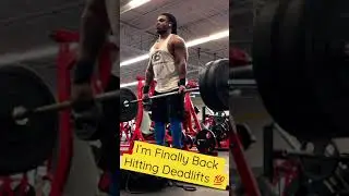 Finally Hitting Deadlifts Again 💯