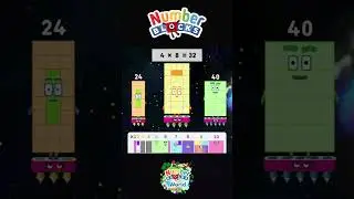 Easy Math for Kids | Numberblocks World Multiplication Fun #shorts