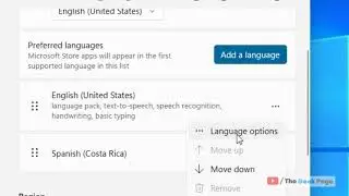 How to install and change a keyboard layout in Windows 11
