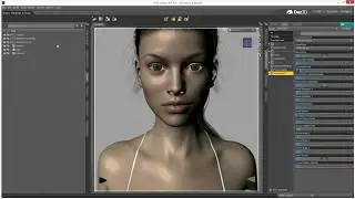 Create a realistic portrait in Daz Studio 05: environment light