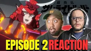 ГАЙ ПОЛУЧИЛ ЭТУ ОГНЕННУЮ БРОНУ! ⚔️Реакция на 2 серию аниме Yoroi Shin Den Samurai Troopers!