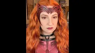 Wanda Maximoff Scarlet Witch (WandaVision) Makeup Tutorial