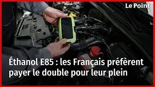 &Eacute;thanol E85&nbsp;: les Fran&ccedil;ais pr&eacute;f&egrave;rent payer le double pour leur plein