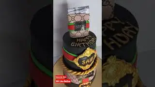 #shorts | Gucci Theme Cake | cake decorating ideas | purechocolate cake | #youtubeshorts #gucci