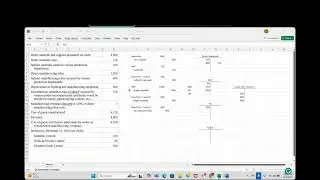 Managerial Accounting - Cost Flow - Journal Entries - Natalia Jouan