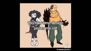 stinky design 🥀 holy mischaracterization 😂✌️ #roblox #forsaken #twotime #art
