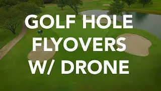 Texas Drone Golf Course Fly Over