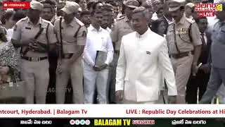 LIVE : Republic Day Celebrations at Hightcourt, Hyderabad. | Balagam Tv