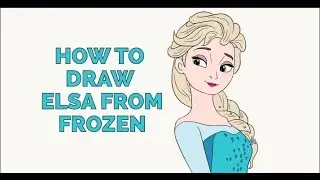 Elsa Drawing easy step by step for beginners Speed Drawing: Elsa (Frozen) | Diana Diaz