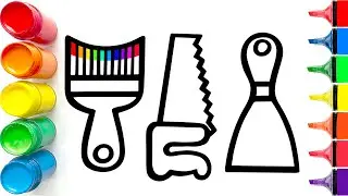 How to Draw Cute Tools | Step by Step | Easy Drawing Tutorial