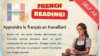French Reading for Beginners | DELF A2 | Build French Vocabulary | French Comprehension Exercises