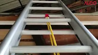 WALL SUPPORT EXTENDABLE LADDER