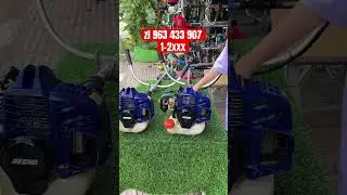 cắt cỏ echo xanh - nhật b&atilde;i - độ mới 85% - bao ship