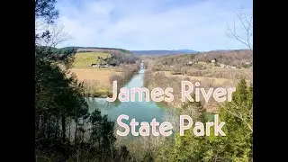 James River State Park Hike Gladstone Virginia