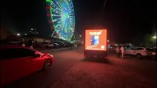 Eye-Catching Mobile Billboard Miami &ndash; Night Event Advertising in Action #datmediafl