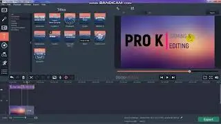 Make Youtube Intro Using Movavi Editor Pro