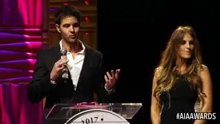 Minda WIlson with Chris Crellin on Its Up to You show - AIA Awards