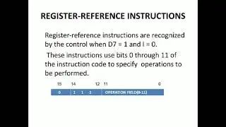 Register Reference Instructions