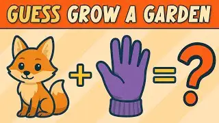 Guess Roblox GROW A GARDEN Crops by Emoji Cartoons QUIZ | Ember Lily, Moon Melon