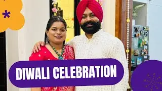 Our Diwali Celebration | Raat nu 12 bje Patakhe Bjaaye | Home Tour