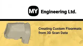 Creating Custom Floormats from 3D Scan Data