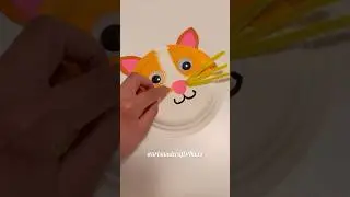 Paper Plate Cat Craft 🐈🐱