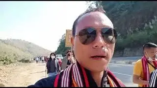 Walkathon from Dimapur to Kohima for removal of AFSPA