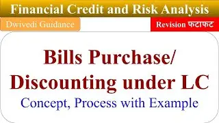 Bills Purchase, Discounting under LC, Process of Bill Discounting under LC, FCRA, AKTU MBA Exam,