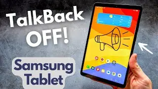Любой планшет SAMSUNG &mdash; как отключить TalkBack &mdash; экранный диктор