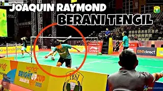 JOAQUIN dan RAYMOND Tengilnya Kayak KEVIN. TARUNG LUCU Mirip DAIHATSU INDONESIA MASTERS 2026 😂