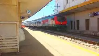 E464 005 in livrea Leonardo Express -Catania C.le
