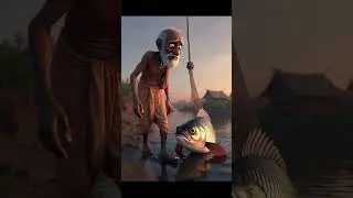 Fisherman Who Let the Fish go🐟 One Decision Changed Everything! #shorts #viral #shortsfeed #trending