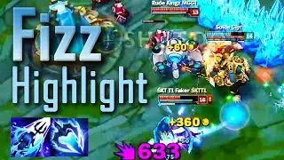 Fizz Highlights #28 - Fizz undying teamfight | Patch 7.7