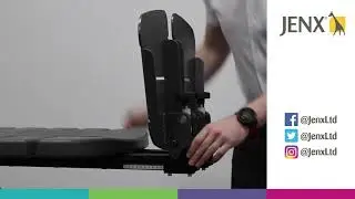 Jenx Supine Stander 3 - Footplate adjustment