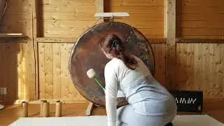 Gong bath Karma Gong Earth - deeply grounding and relaxing