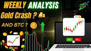 This Week&rsquo;s Gold & BTC Analysis | Market Structure Explained @zeetraderr