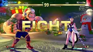 STREET FIGHTER V Rank Balrog vs Falke