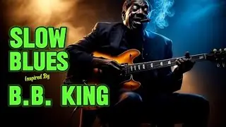Soulful Blues Music | Smooth Blues Guitar | B.B. King Inspired Blues