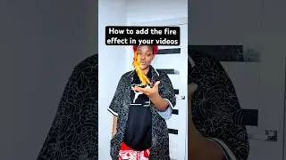 HOW TO ADD FIRE EFFECT IN YOUR VIDEOS, VISUAL EDITING
