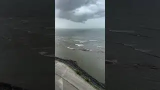 Waves in Panama City, Panama